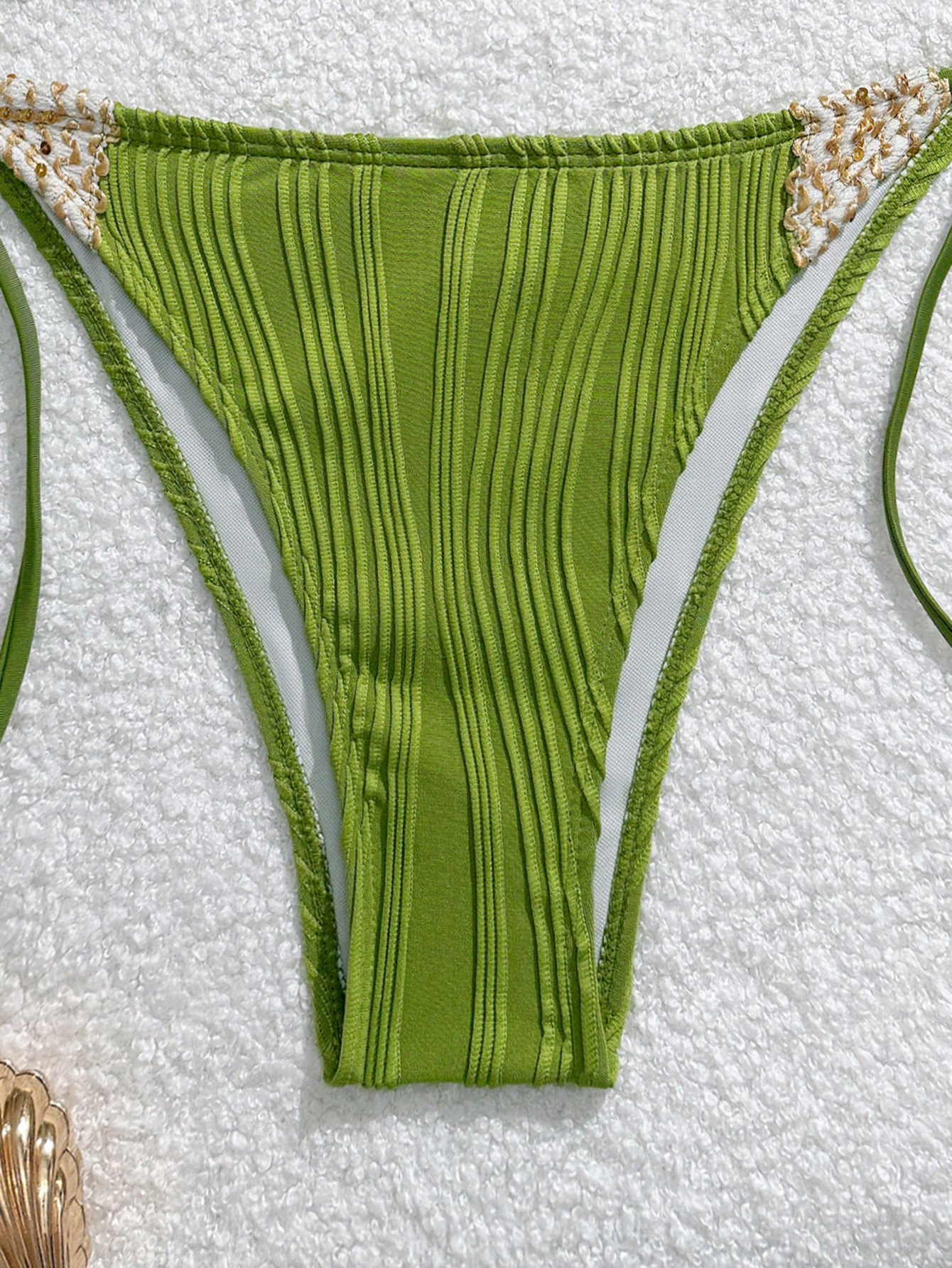 Womens Triangle Bikini Two-Piece Swimsuit - New Sexy Bathing Suit Beachwear